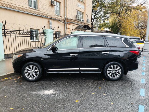 2013 Infiniti JX JX35, чёрный - вид 2
