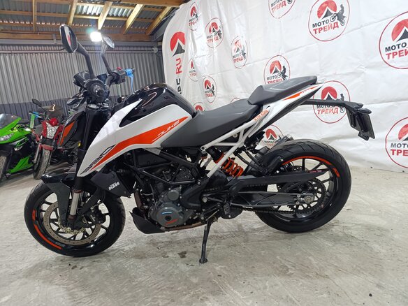 2022 KTM 390 Duke, белый, 480000 рублей - вид 8