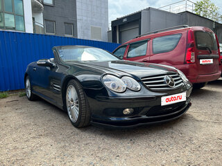 2002 Mercedes-Benz SL-Класс 500 5-speed V (R230), чёрный, 1900000 рублей, вид 1