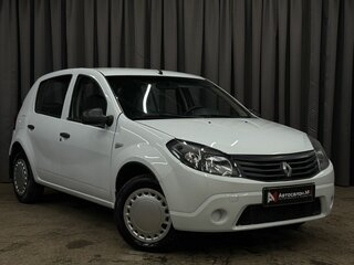 2011 Renault Sandero I, белый, 379777 рублей, вид 3