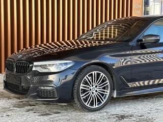 2019 BMW 5 серии 530d xDrive VII (G30/G31/G38), чёрный, 4090000 рублей, вид 2