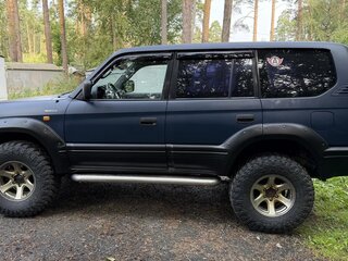 1998 Toyota Land Cruiser Prado 90 Series, синий, 1500000 рублей, вид 5