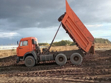2007 КамАЗ 5511, оранжевый, 1300000 рублей, вид 2
