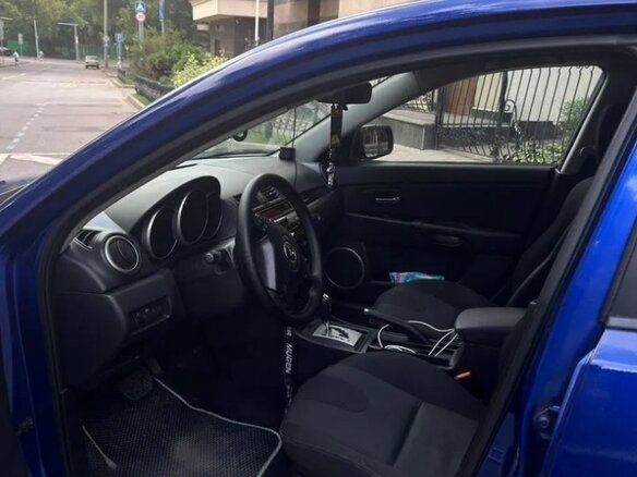 2008 Mazda 3 4-speed I (BK) Рестайлинг, синий, 550000 рублей - вид 6