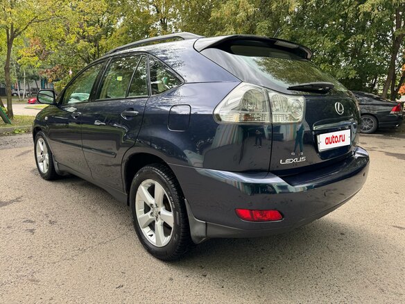 2006 Lexus RX 350 II Рестайлинг, синий, 1300000 рублей - вид 6
