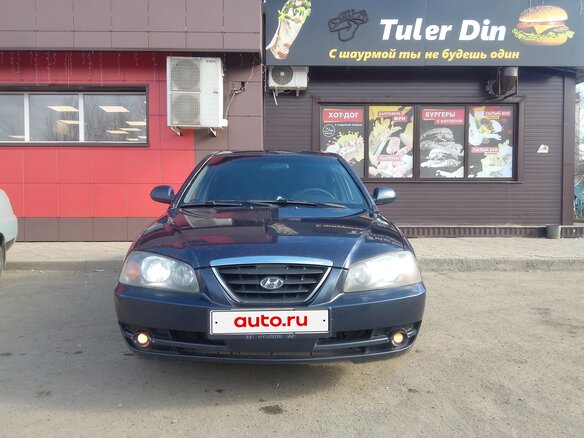 2005 Hyundai Elantra III (XD2) Рестайлинг, синий, 355000 рублей
