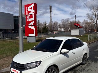 2019 Lada (ВАЗ) Granta Drive Active I Рестайлинг, белый, 700000 рублей, вид 4