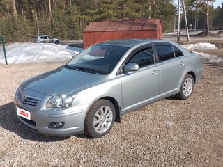 2008 Toyota Avensis II Рестайлинг, серебристый, 680000 рублей, вид 1