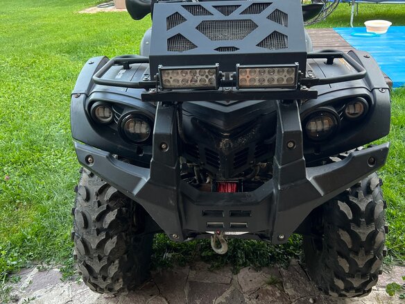 2021 Stels ATV-600YL Леопард, чёрный, 550000 рублей - вид 7