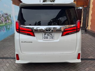 2021 Toyota Alphard III Рестайлинг, белый, 4960000 рублей, вид 4