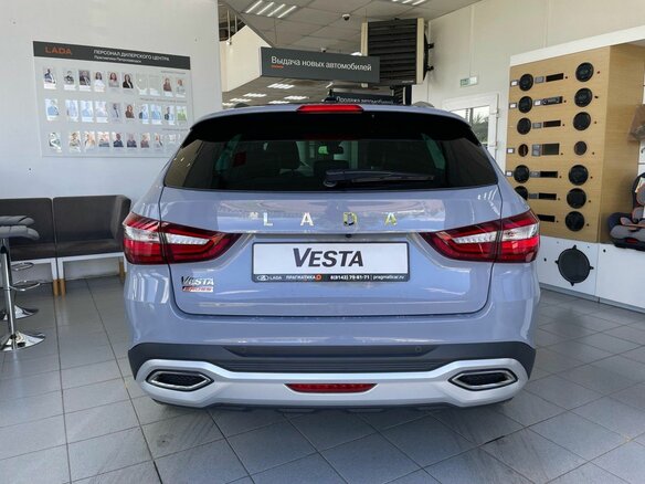 2026 Lada (ВАЗ) Vesta SW Cross I Рестайлинг (NG), серый, 2276000 рублей - вид 3