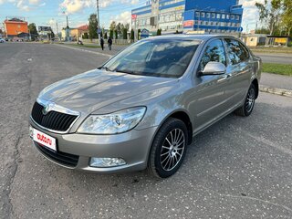 2012 Skoda Octavia II (A5) Рестайлинг, бежевый, 1350000 рублей, вид 1