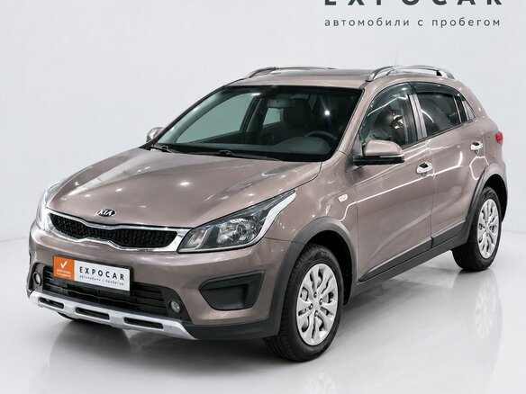 2019 Kia Rio X-Line IV, коричневый, 1245000 рублей
