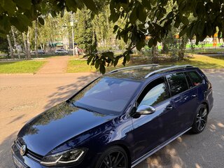 2017 Volkswagen Golf R VII Рестайлинг, синий, 3100000 рублей, вид 2