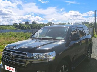 2016 Toyota Land Cruiser 200 Series Рестайлинг 2, чёрный, 7000000 рублей, вид 2