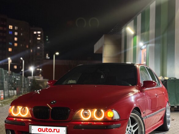 1998 BMW 5 серии 530d IV (E39), красный, 950000 рублей - вид 5