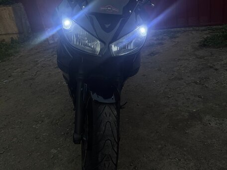 2012 Kawasaki ER-4F (Ninja 400R), синий, 350000 рублей, вид 3