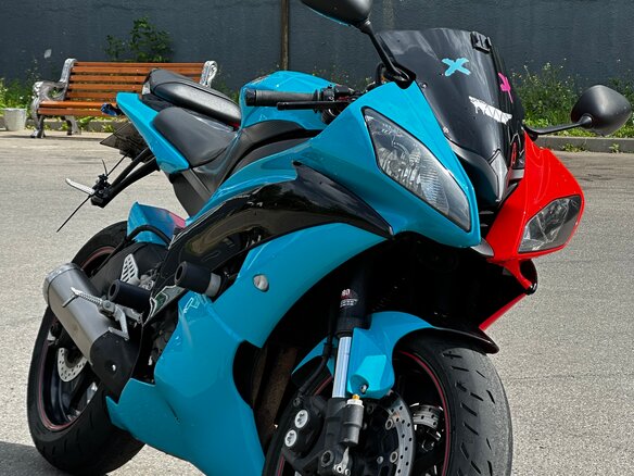 2009 Yamaha YZF-R6, чёрный, 570000 рублей - вид 7