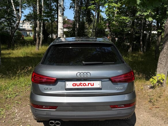 2015 Audi Q3 I (8U) Рестайлинг, серый - вид 4