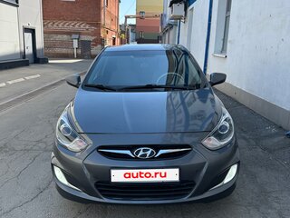2012 Hyundai Solaris I, серый, 600000 рублей, вид 3