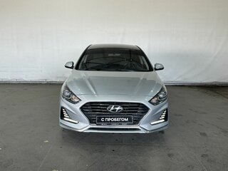 2018 Hyundai Sonata VII (LF) Рестайлинг, серебристый, 1649000 рублей, вид 2