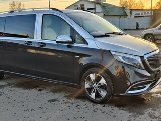 2021 Mercedes-Benz V-Класс Extra Long 260 экстра длинный III (W447) Рестайлинг, чёрный, 5900000 рублей, вид 2