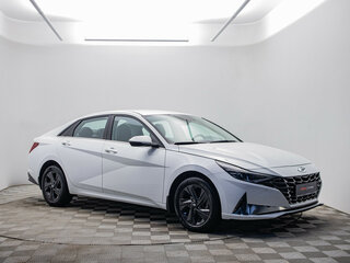 2021 Hyundai Elantra VII (CN7), белый, 2035000 рублей, вид 3