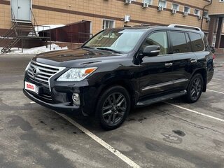 2013 Lexus LX 570 III Рестайлинг, чёрный, 3499999 рублей, вид 2