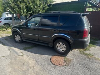 2006 SsangYong Rexton I, чёрный, 600000 рублей, вид 5