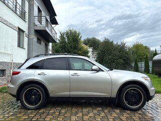 2005 Infiniti FX35 I (S50), серебристый, 730000 рублей, вид 3