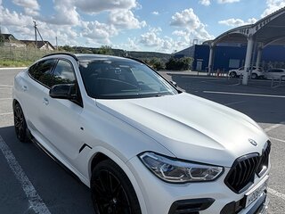 2021 BMW X6 40i III (G06), белый, 9100000 рублей, вид 3