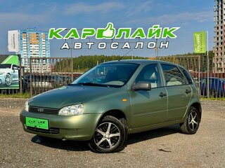 2011 Lada (ВАЗ) Kalina I, зелёный, 189000 рублей, вид 2