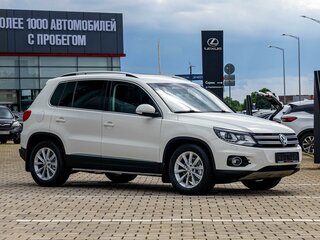 2015 Volkswagen Tiguan I Рестайлинг, белый, 1455000 рублей, вид 3