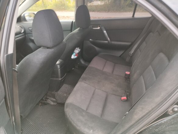 2005 Mazda 6 I (GG) Рестайлинг, чёрный, 190000 рублей - вид 13