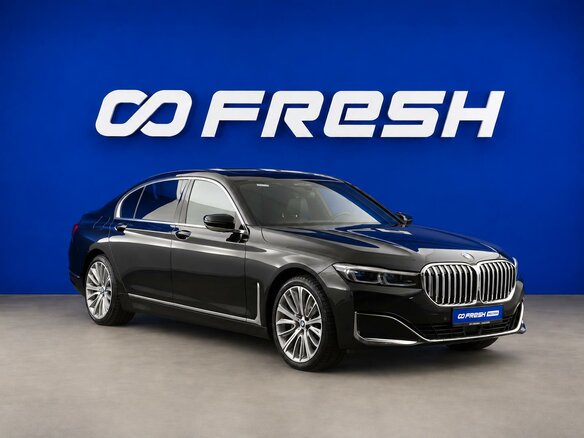 2021 BMW 7 серии Long 740Li xDrive VI (G11/G12) Рестайлинг, чёрный, 6824434 рублей