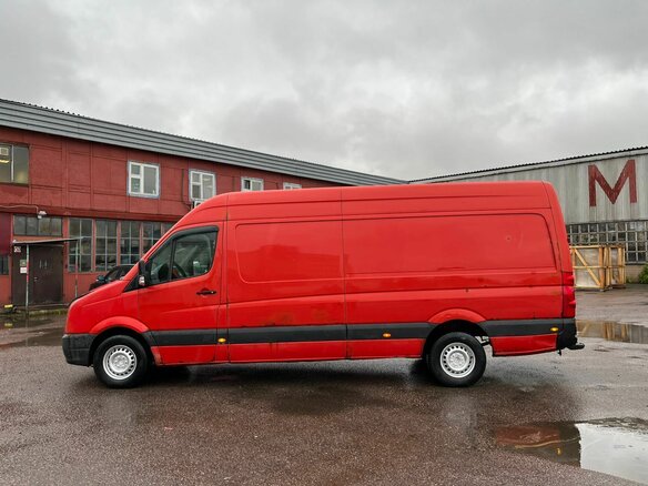2008 Volkswagen Crafter, красный, 1250000 рублей - вид 7