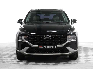 2022 Hyundai Santa Fe IV Рестайлинг, чёрный, 3500000 рублей, вид 2