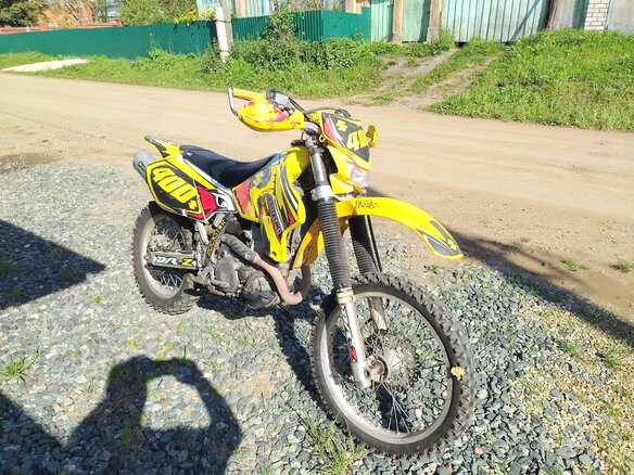 2002 Suzuki DR-Z 400, жёлтый, 305000 рублей - вид 3