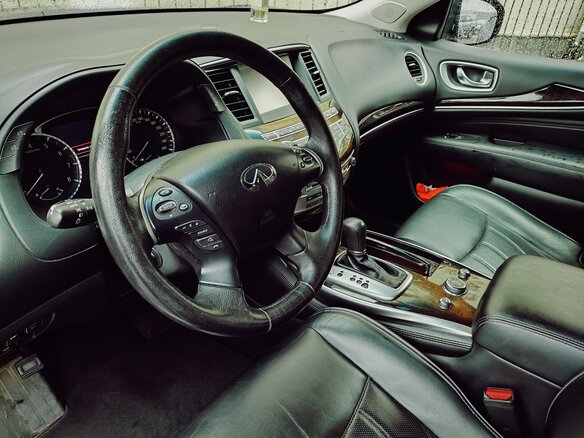 2013 Infiniti JX JX35, чёрный - вид 5