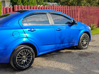 2013 Chevrolet Aveo II, синий, 830000 рублей, вид 2