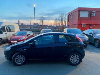 2007 Fiat Punto III Grande Punto, чёрный, 460000 рублей, вид 2