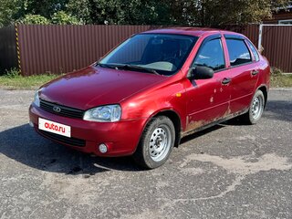 2007 Lada (ВАЗ) Kalina I, красный, 115000 рублей, вид 4