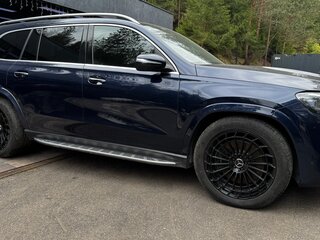 2021 Mercedes-Benz GLS 400 d II (X167), синий, 8350000 рублей, вид 2