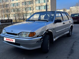 2011 Lada (ВАЗ) 2114, серебристый, 100000 рублей, вид 1