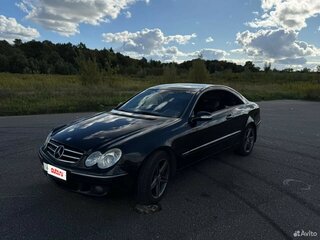 2007 Mercedes-Benz CLK-Класс 200 II (W209) Рестайлинг, чёрный, 990000 рублей, вид 1