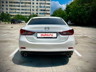 2015 Mazda 6 III (GJ) Рестайлинг, белый, 1450000 рублей, вид 5