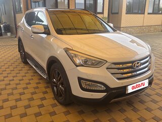 2013 Hyundai Santa Fe III, белый, 2300000 рублей, вид 2