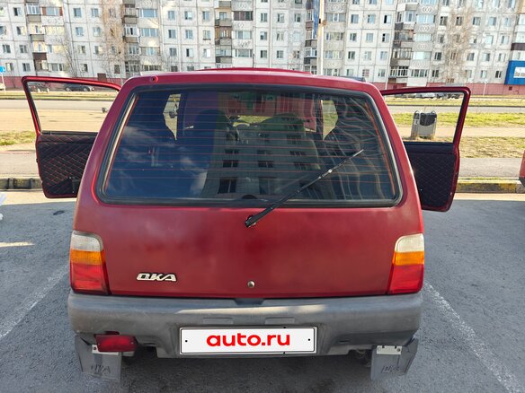 2006 Lada (ВАЗ) 1111 Ока КамАЗ, красный, 145000 рублей - вид 8