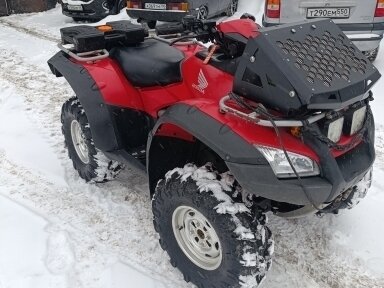 2010 Honda TRX 680 (Rincon), красный, 640000 рублей, вид 2