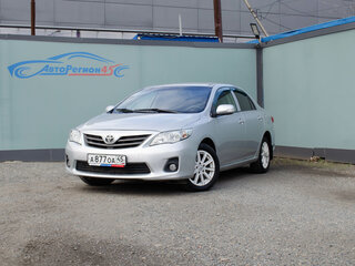 2012 Toyota Corolla X (E140, E150) Рестайлинг, серебристый, 876000 рублей, вид 1